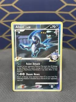 Absol G Reverse Holo Rare 1/147 Supreme Victors Pokemon TCG - Image 1