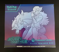 Pokemon TCG Journey Together Pokemon Center Elite Trainer Box ETB (Has Tears) - Image 1