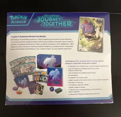 Pokemon TCG Journey Together Pokemon Center Elite Trainer Box ETB (Has Tears) - Image 5