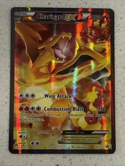 Pokemon TCG Charizard EX XY121 BLACK STAR PROMO Holo VLP - Image 1
