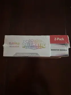 Pokemon Prismatic Evolutions Elite Trainer Box and Booster Bundle Costco 2-Pack - Image 2