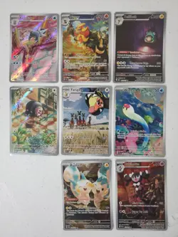 Pokemon TCG Illustration Rare Lot Of 8 - Image 1