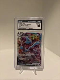 BLACK LABEL CGC 10 GEM MINT Japanese Kyurem VMAX 030/100 Lost Abyss Holo Pokemon - Image 1