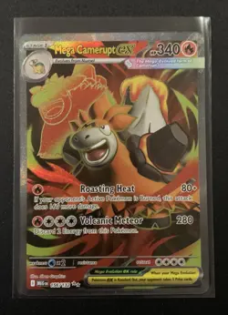 Mega Camerupt EX 156/132 - Ultra Rare - Mega Evolution Base Set - Pokemon TCG - Image 1