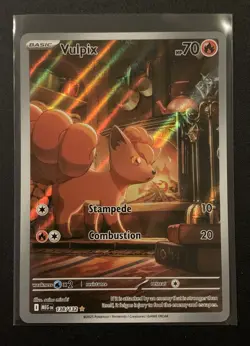Vulpix 138/132 - Illustration Rare - Mega Evolution Base Set - Pokemon TCG - Image 1