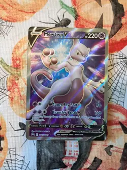 Mewtwo V SWSH229 SWSH: Sword & Shield Full Art Promo Pokemon TCG - Image 1