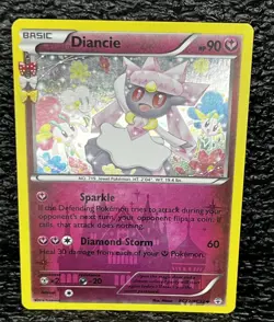 2016 Pokemon Diancie RC22/RC32 XY Generations Radiant Collection Holo - Image 1