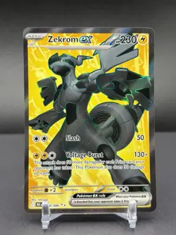 Pokemon TCG Zekrom EX 158/086 Secret Rare Sv: Black Bolt - Image 1