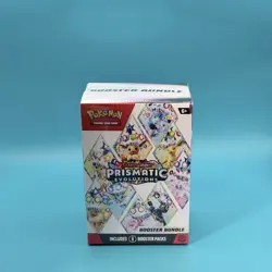 Pokemon TCG Scarlet & Violet Prismatic Evolutions Booster Bundle Factory Sealed - Image 1
