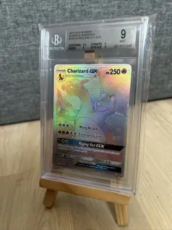 Charizard GX 150/147 Burning Shadows Rainbow Ultra Rare Pokemon - Image 2