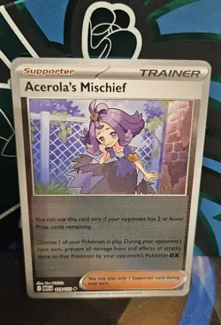 ACEROLA’S MISCHIEF - 113/132 Mega Evolution NM - Reverse Holo Uncommon - Pokemon - Image 1