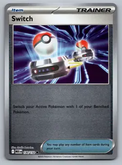 Switch 130/132 Reverse Holo Common Mega Evolution - Pokemon TCG - Near Mint NM - Image 1