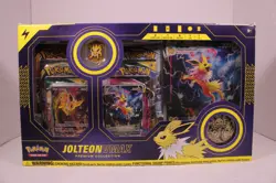 pokemon Jolteon VMAX premium Collection Box (factory Damaged) - Image 1