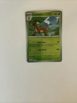 Sawbuck 007/086 Master Ball Pattern SV: White Flare English Pokemon - Image 1