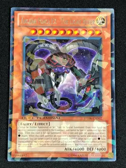 YUGIOH ARCANA FORCE EX THE LIGHT RULER DT06-EN002 RARE (NM) - Image 1