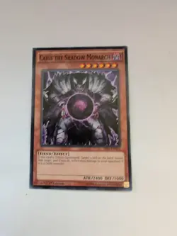 Yugioh Caius the Shadow Monarch SR01-EN004 Common 1st Ed NM - Image 1