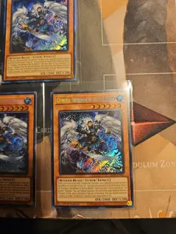 3X Georgius Swordman Of The Ice Barrier BLTR-EN006 NM 1st Ed. Yugioh - Image 3