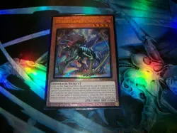 Miscellaneousaurus 1st Edition Prismatic Ultimate Rare RA04-EN022 Yu-Gi-Oh! - Image 1