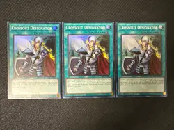 Yugioh *Crossout Designator X3 Super Rare* (NM) RA02-EN063 - Image 1