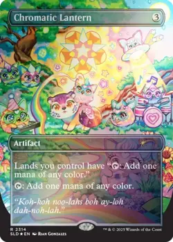 🌟1x Foil Chromatic Lantern Furby DOO-AY NOO-LAH Secret Lair MTG 🌟 - Image 1