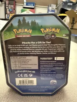 Pokemon Go! Snorlax Tin Trading Card Game New & Factory Sealed - Image 2