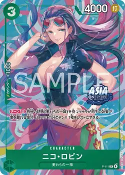 One Piece TCG For Asia Mini Tin Vol 2 Set of 6 Foil Cards - Image 5