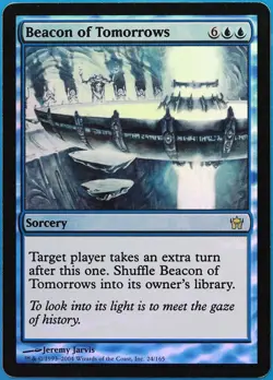Beacon of Tomorrows FOIL Fifth Dawn NM Blue Rare MTG CARD (ID# 489798) ABUGames - Image 1