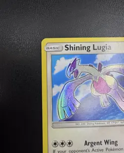 Pokemon TCG Shining Lugia Black Star Promo Card SM82 LP+ - Image 5