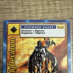 LadyDevimon BO-22 Digimon Card 1st Edition NM 2000 Digi-Battle Series 1 - Image 2