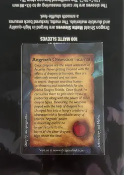 Dragon Shield Matte Clear Standard Size Card Sleeves Display Case 10 Boxes, 100 7426844785522 - Image 5