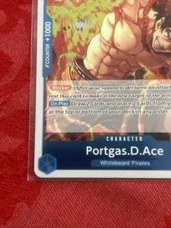 One Piece Card Game Portgas.D.Ace 500 Years In The Future OP07-053 - Image 4