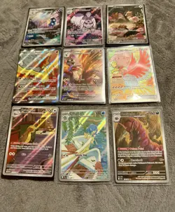 🔥9 Lot Full Art Pokemon Cards Near Mint Condition Just Pulled Blaziken - Image 5