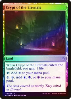 Crypt of the Eternals FOIL Hour of Devastation NM Land Uncommon CARD ABUGames - Image 1