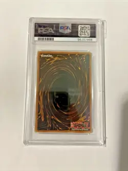 YuGiOh 2008 YAP1-EN007 JINZO Anniversary Pack Ultra Rare Card PSA 7 MINT - Image 3