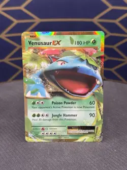 Pokemon TCG Venusaur EX Holo Ultra Rare Card 1/108, XY Evolutions - Image 1