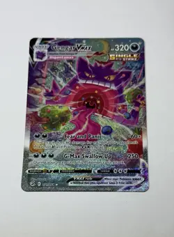 Pokemon Card TCG Gengar VMAX 271/264 Alt Art Secret Rare Ungraded LP/MP - Image 1