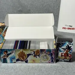 Dragon ball Super Card Game Binder Collection Lot + 2 Storage Box + Deck Box - Image 2