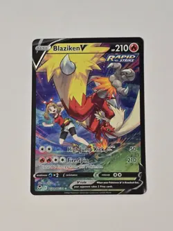 2022 Blaziken V TG14/TG30 Trainer Gallery Card - Silver Tempest Set - Image 1