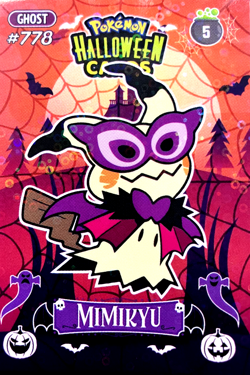 Mimikyu #5 - Circle Holo - Collectoons Halloween 2025 - Pokemon Card - Image 1