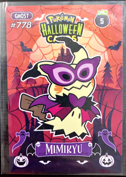 Mimikyu #5 - Circle Holo - Collectoons Halloween 2025 - Pokemon Card - Image 3
