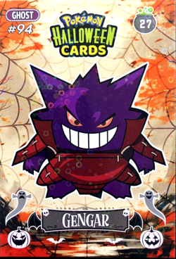 Gengar #27 - Circle Holo - Collectoons Halloween 2025 - Pokemon Card - Image 1