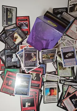 Star Wars CCG Decipher 500+ Card Lot + Boba Fett Storage Box - Image 3