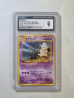 Slowking #199 Neo Genesis WOTC 2000 CGC Mint 9 Holo Graded Pokemon Card - Image 1