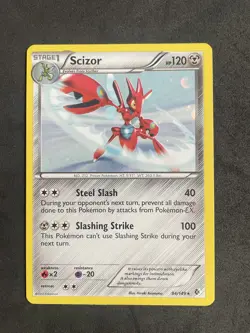 Pokemon Scizor TCG Boundaries Crossed Cosmos Holo Card 94/149 NM - Image 1