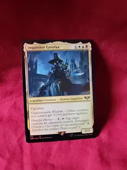 1x Inquisitor Greyfax - MTG English Universes Beyond: Warhammer 40,000 - Image 1