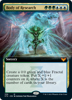 Body of Research (Extended Art) FOIL Strixhaven: School of Mages PLD ABUGames - Image 1