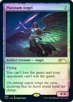 1 x FOIL Platinum Angel - Secret Lair Drop Series (SLD) NM 496 - Image 1