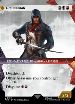 Arno Dorian (Showcase) Universes Beyond: Assassin's Creed NM MTG Non-Foil - Image 1