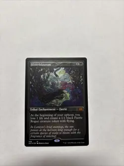 MTG Double Masters 2022: Foil Etched Bitterblossom - Image 2