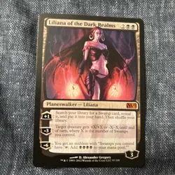 Liliana of the Dark Realms-MTG- Core Set 2013 (M13) Regular - Image 1